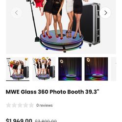 360 Photo Booth, Brand New
