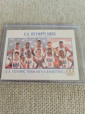 1992 USA DREAM TEAM Men's Basketball Olympic Team #18 EPIC CARD! π₯π₯