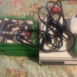 Xbox1 Gaming Console With 2 Gaming Controllers And Games 