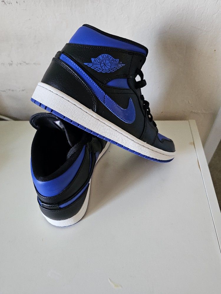 Jordan Air 1 Mid "Royal" sneakers Black