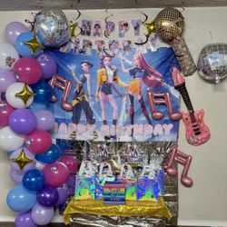 K Pop Demon Hunters Birthday Party