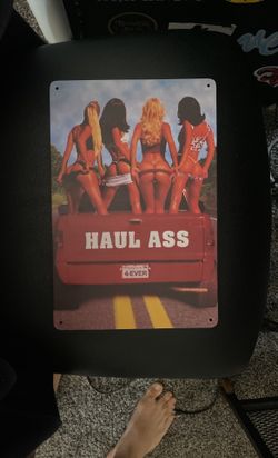 Haul Ass Tin Poster