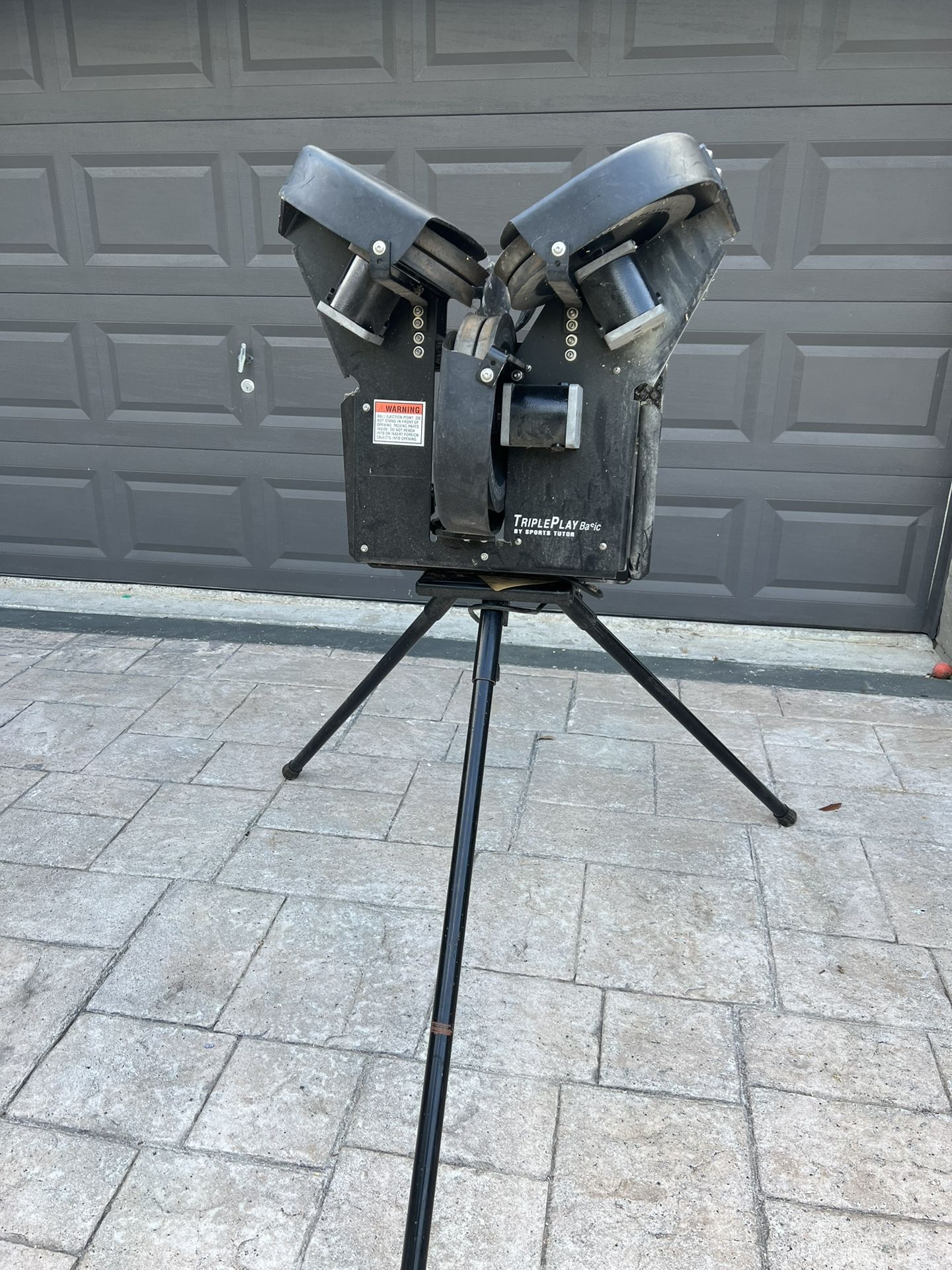 Triple Play Pitching Machine