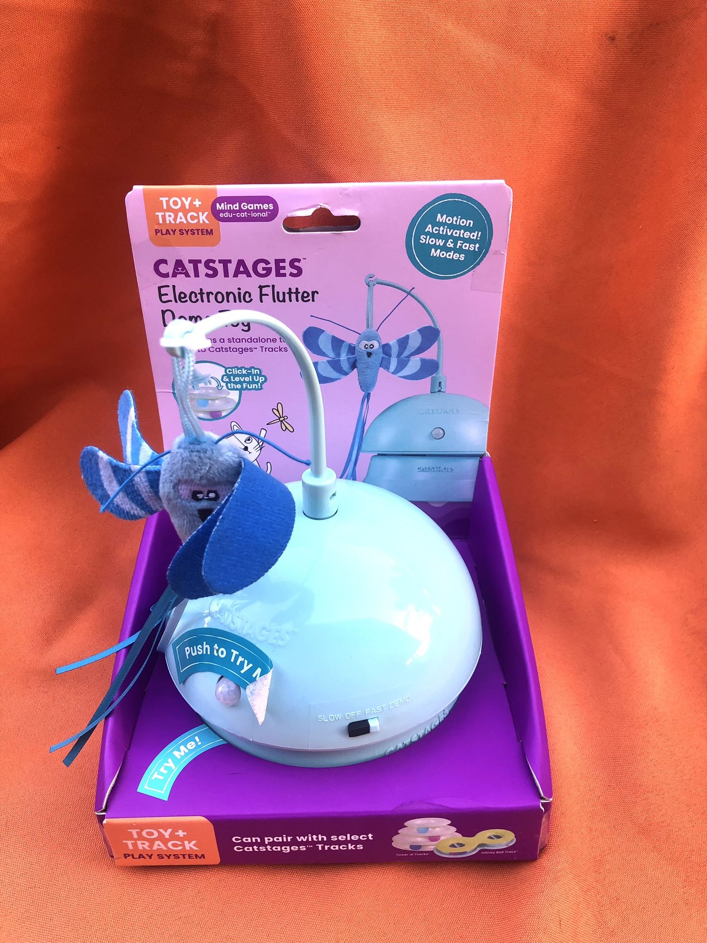 Electronic Flutter Cat Toy