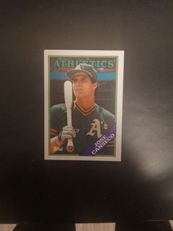 Jose Canseco (Topps Baseball Cards/Collectable!!!)