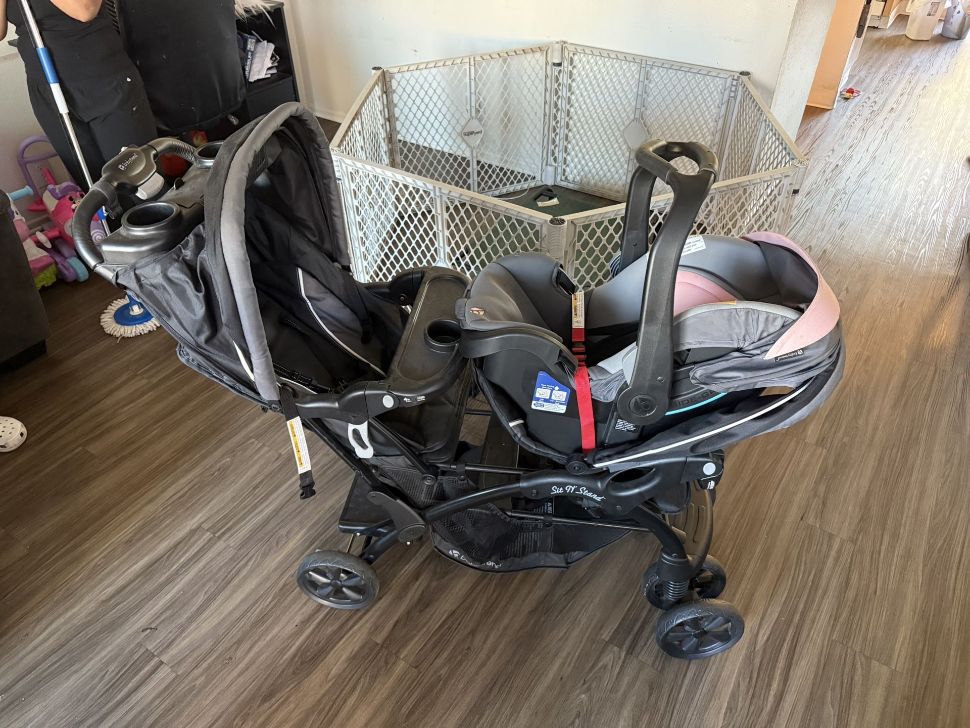 Double stroller & Car seat 