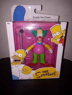 The Simpsons Krusty the Clown 5” Figure Jakks Pacific