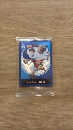 One piece x dodgers 2026 (unopened)