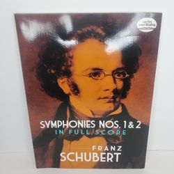 Symphonies NOS. 1 & 2 In Full Score (Dover Music Scores) Book By Franz Schubert