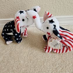 Beanie Bears Collection Righty 2000 Republican Plush Toy Gift 