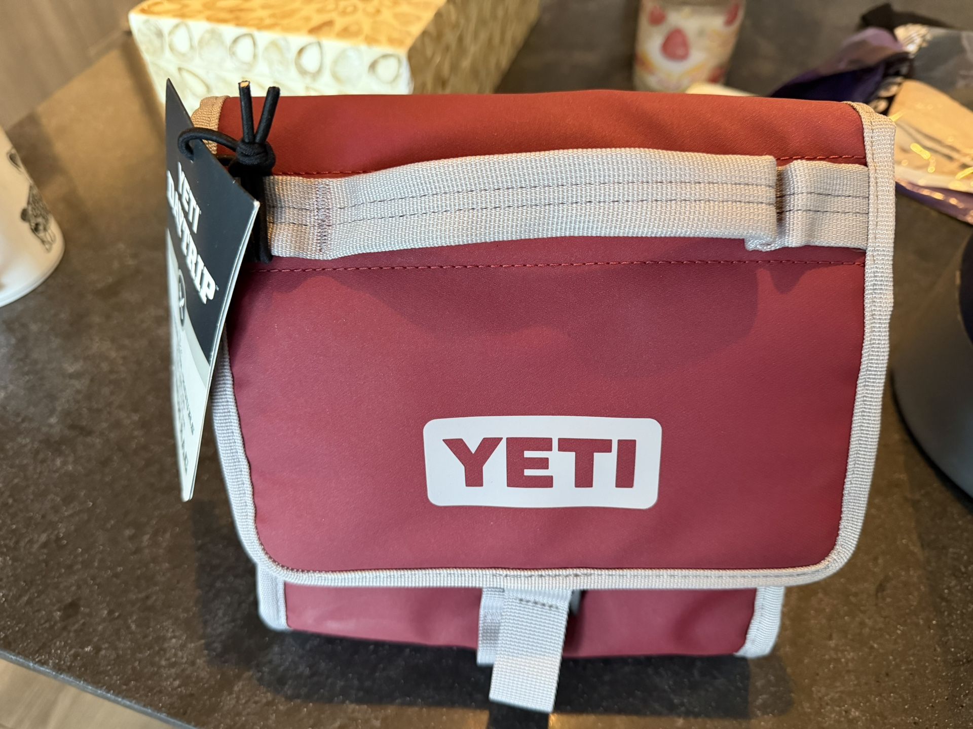 YETI Red Lunch Bag New With Tag $40