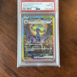 Umbreon EX PSA 10 Terestal Festival