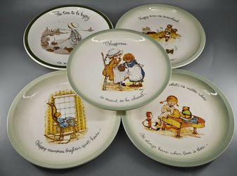 Holly Hobbie Plates Three Dollars Each 30 For 12
