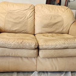 Free Leather Loveseat