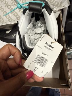 Reebok Answer IV 4 Size Men 8 New