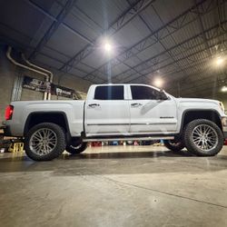 GMC CHEVY Wheels Tires Accessories Lights Side Steps Bed Covers Intakes Installations.