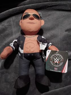 WWE Old  School The Rock: Bleacher Creatures 10-inch. New