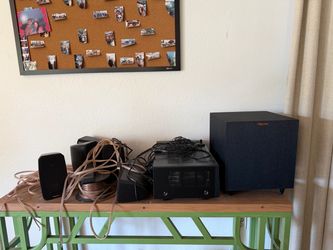 Home-theater surround-sound setup