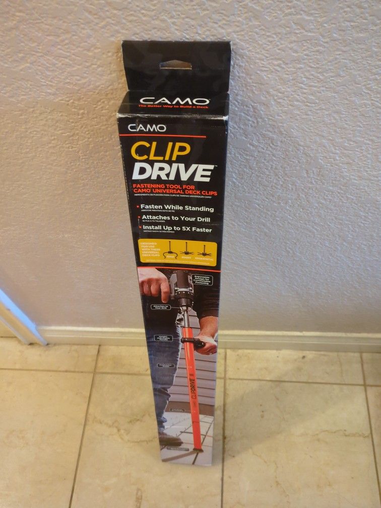 Camo Clip Drive Deck Tool