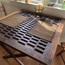 Solid wood Fold-Up  Kitchen Table