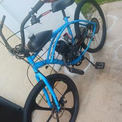 Cranbrook GAS MOTORIZED BIKE RUNS GREAT JUST NEEDS THROTTLE IT ONLY 18 ONLINE FOR KIT SELL 40 TODAY FIRM FIRM FIRM