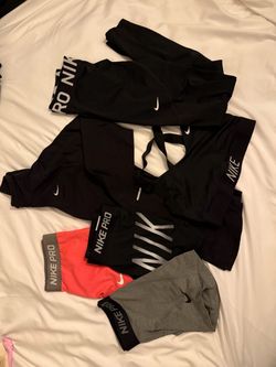 Nike Pro + Adidas + Under Armour Women’s Athletic Wear Bundle