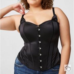 Torrid Halloween Cat Ear Corset 