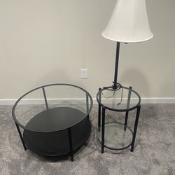 Center Table With Matching Side Table