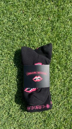Chrome Hearts Black Crew Socks