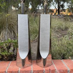 70’s Laurel chrome lamps Cast Medal