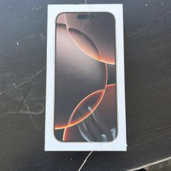 iPhone 16max Pro Box For Sale