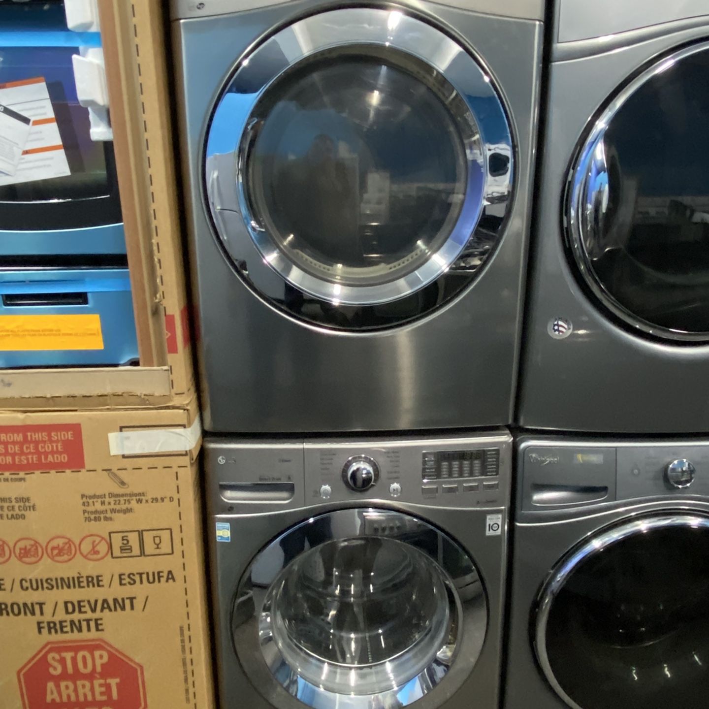 LG Washer And Gas Dryer Set 