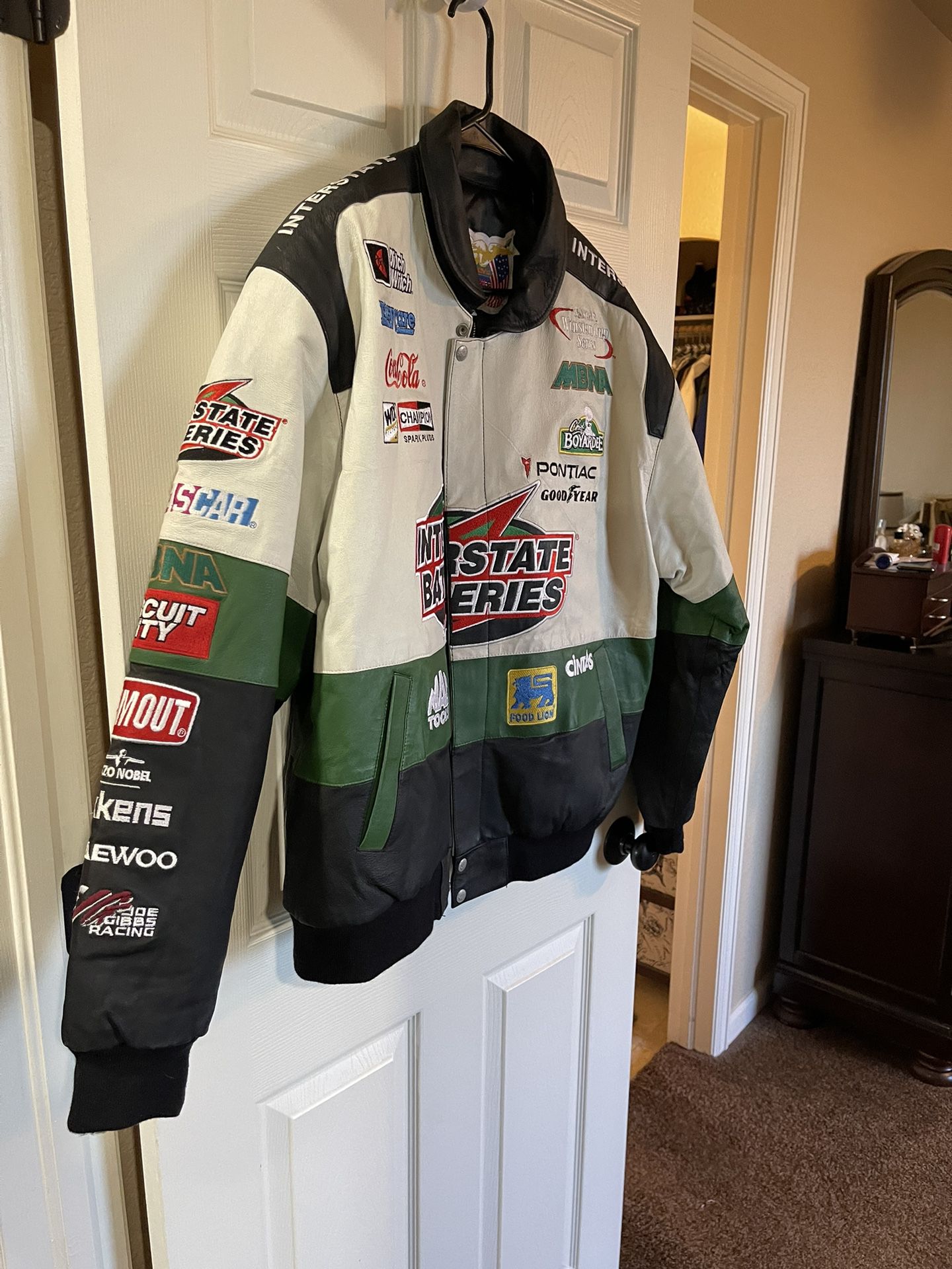 NASCAR Leather Jacket 
