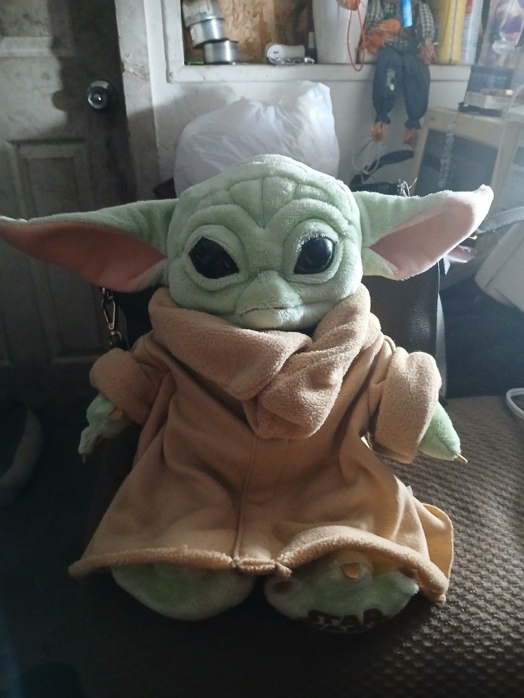 Baby Yoda From The Build A Bear Collectible