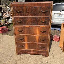 Art Deco Waterfall Dresser
