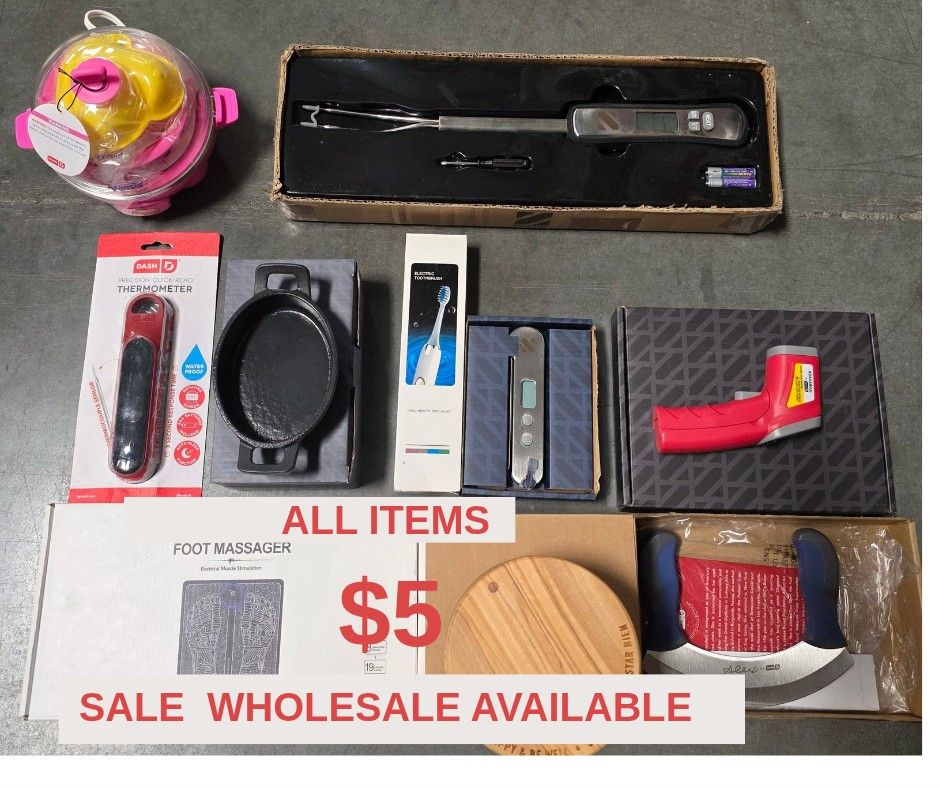 Wholesale $5 each ITEMS Bulk Buy Available