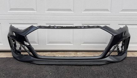 GRAY AUDI RS5 FRONT BUMPER 2020 2021 2022 2023