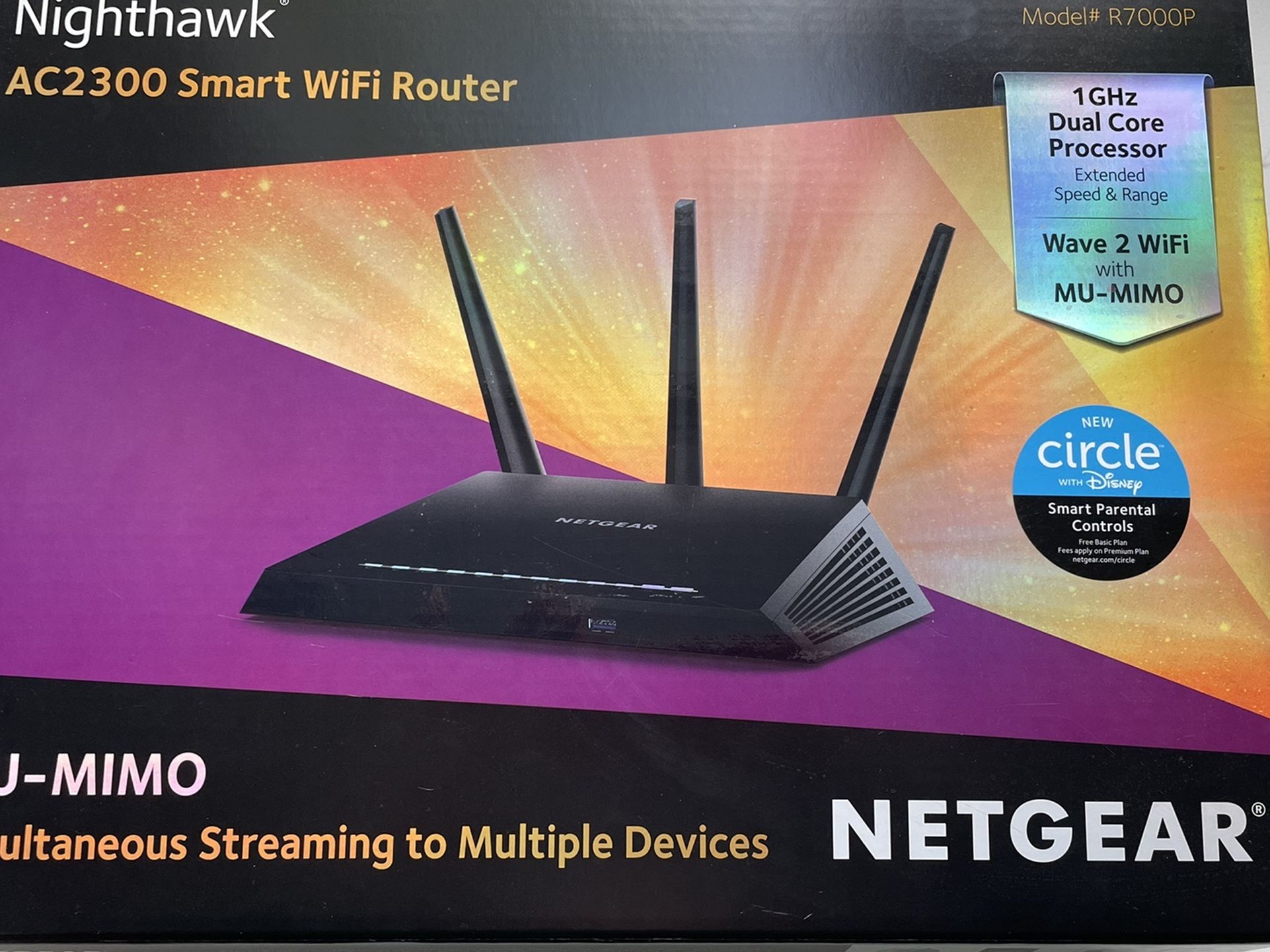 Netgear Smart WiFi Router (unused, in box)