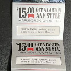 Marlboro Coupon DISCOUNT $42 Total Savings
