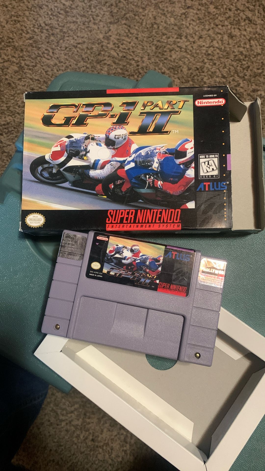 GP-1 Part 2 Super Nintendo