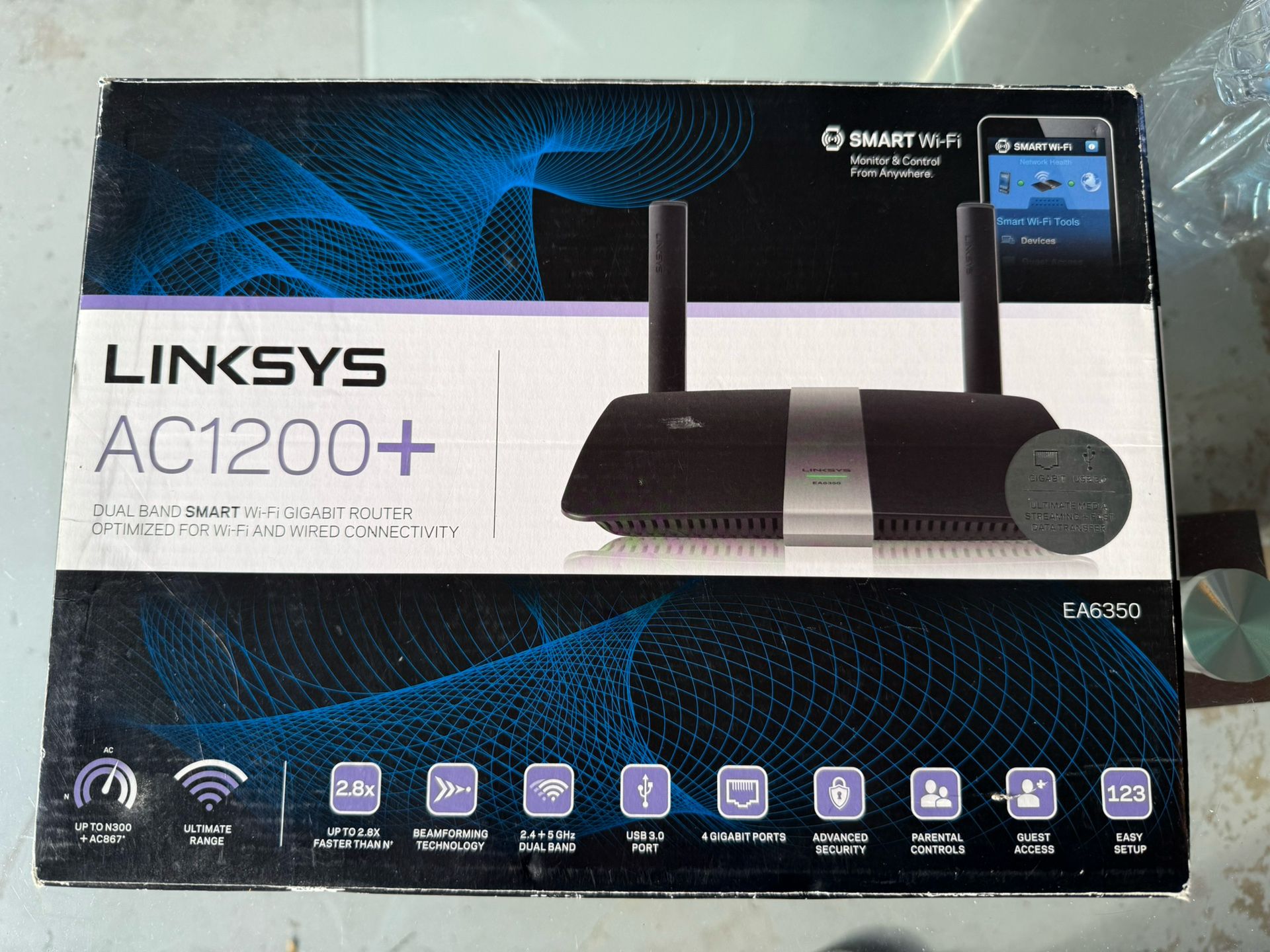 Linksys AC1200+ WiFi Router