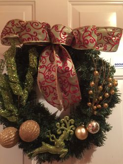 Reindeer Wreath