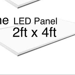 One LED light Panel 2ft x 4ft Dimmable Brand New