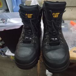 Cat Steel Toe Work Boots 