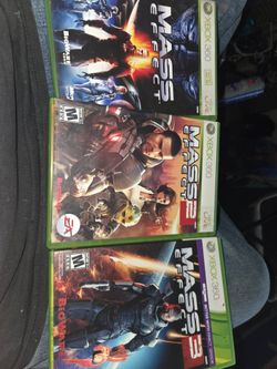 All 3 mass effects for Xbox 360