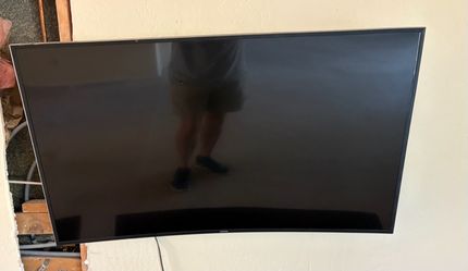 55in Samsung Curved Smart LED-LCD TV