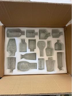 Arme 16 pcs glass bud vase set