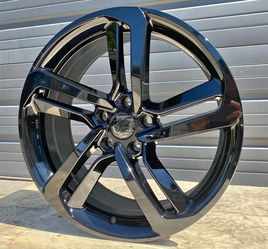 4 New OE Style Black Rims 20x8.5 5x114.3 Fit Honda Accord Civic SI CRV HRV