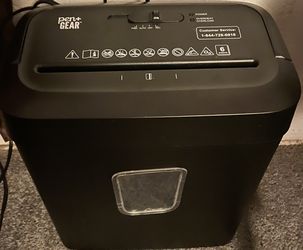 6 Sheet Paper Shredder
