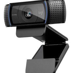 Logitech C920x HD Pro Webcam, Full HD 1080p/30fps Video, Clear Audio, HD Light Correction, PC Camera Webcam, Works with Skype, Zoom, Facetime, PC, Lap